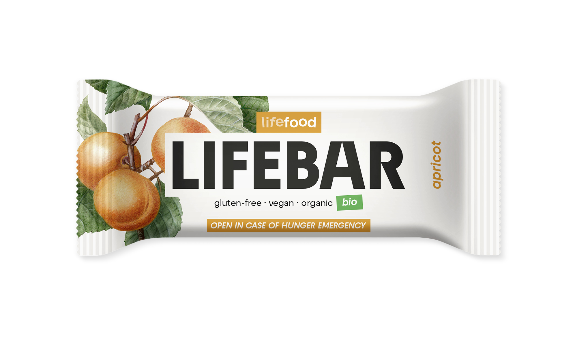 Lifefood Lifebar abricot s.gluten bio & raw 40g 